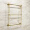 Kingston Brass 24" x 32" Wall Mount Towel Rack, Brushed Brass DTM32243BB - alternate 6